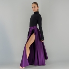 Fioletowa spódnica do Paso Doble